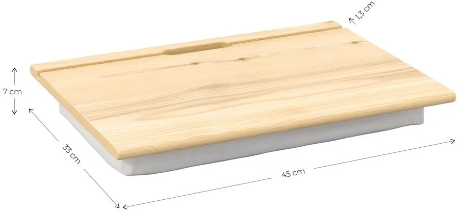 Odkladací stolík z borovicového dreva 33x45 cm BFF – Karup Design