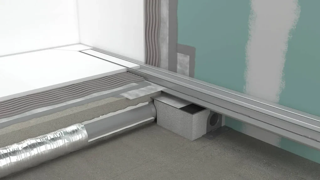 Hansgrohe uBox universal, úplná sada pre štandardnú inštaláciu - 1200 pre vrchné sady sprchových žľabov, HAN-56027180