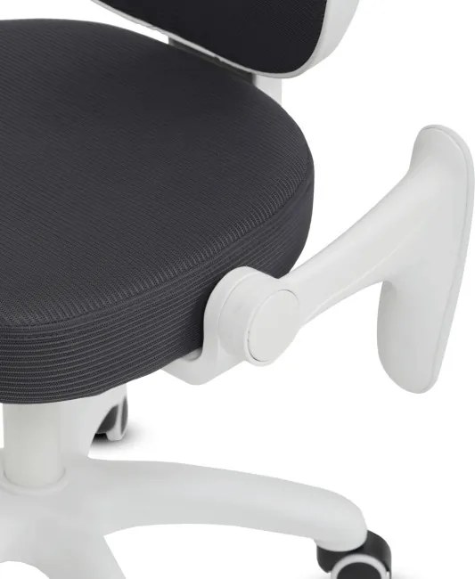 Detská otočná stolička sivá KA-K1062 GREY