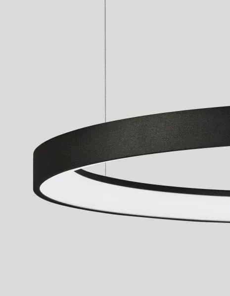 LED luster Pertino 58 3000K čierne