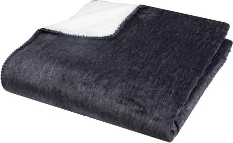 Deka Melange 150x200 cm, antracitová%