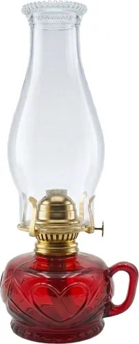 Brilagi - Petrolejová lampa MERLIN červená
