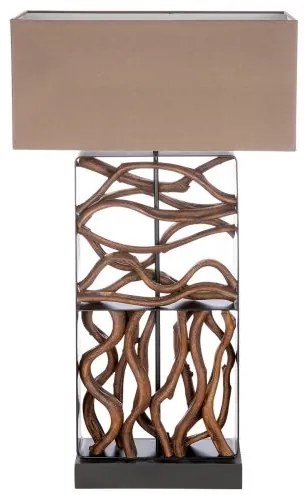 Dizajn boho stojacie svietidlo ROOTS