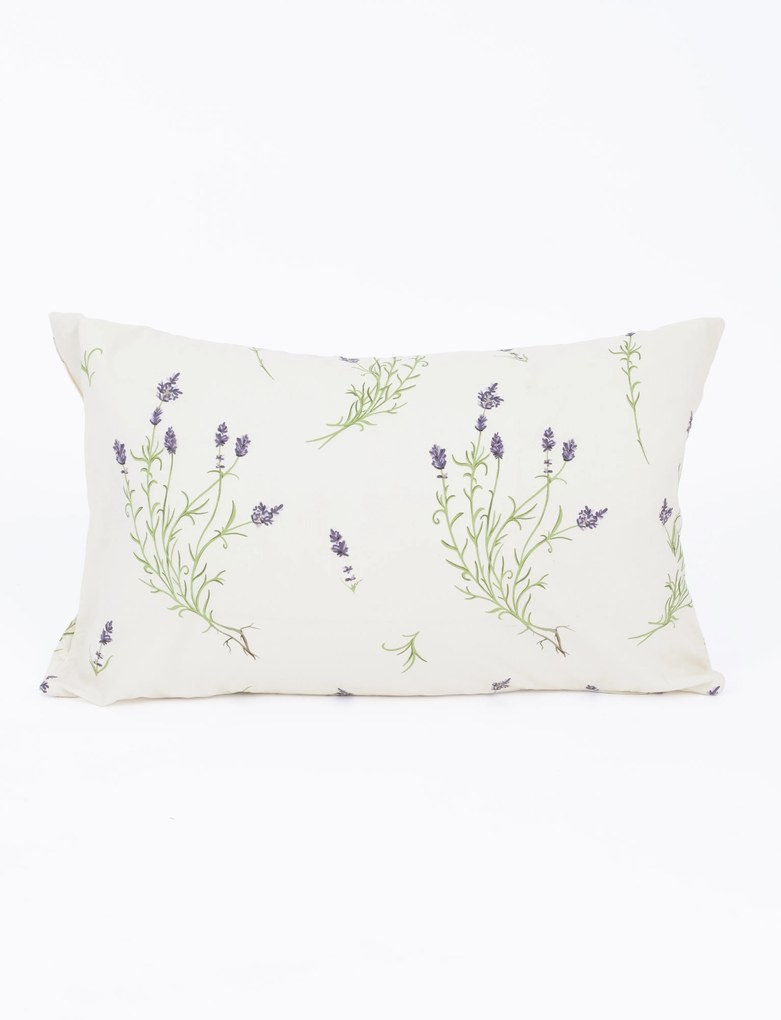 Bavlnená obliečka na vankúš Renforcé 50 × 70 cm - Levanduľa 02