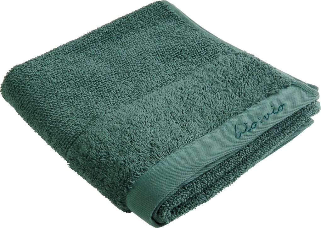 XXXLutz UTERÁK NA RUKY, 50/100 cm, tmavozelená Bio:Vio - Kúpeľňový textil - 004417004115