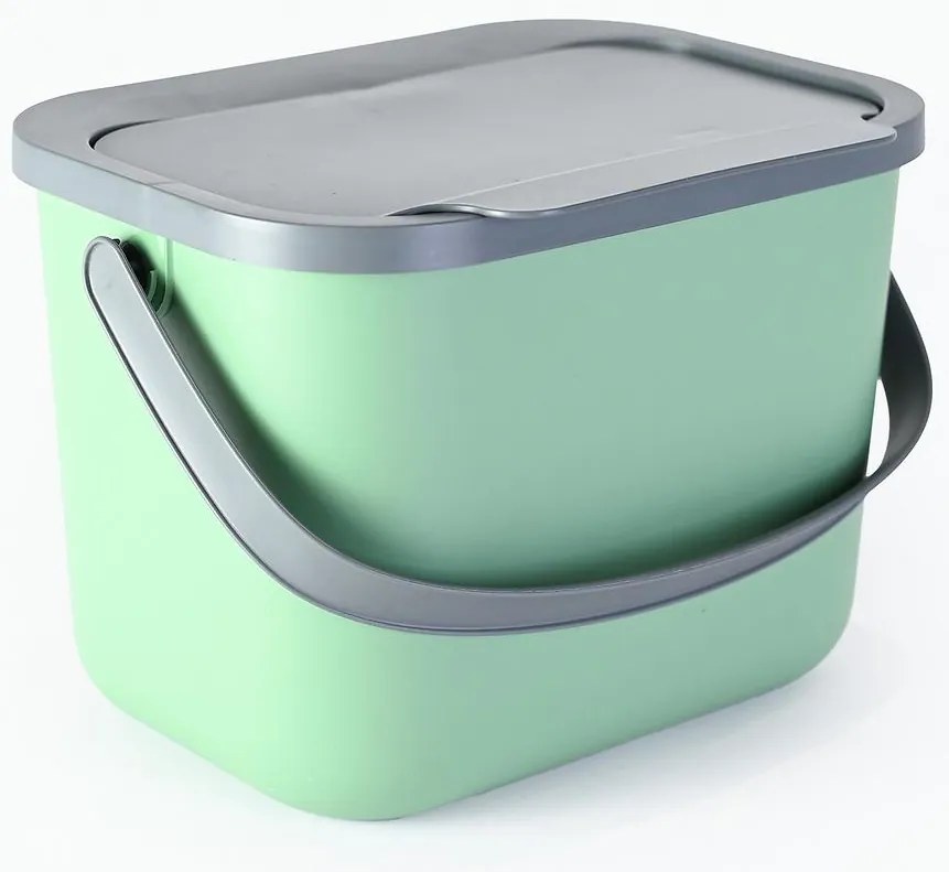 Vedro na bioodpad 6l Bini zeleno-sivý 56119959