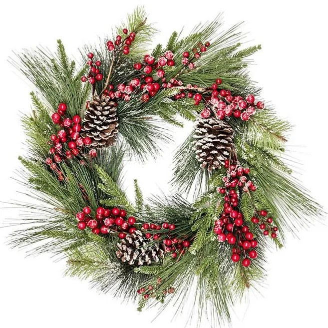 Vianočný veniec zdobený pr. 60 cm