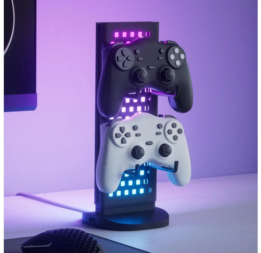 Nanoleaf N7602K00-1LB-LED RGBIC stmievateľná nabíjacia stanica 2700-6500K 5V čie