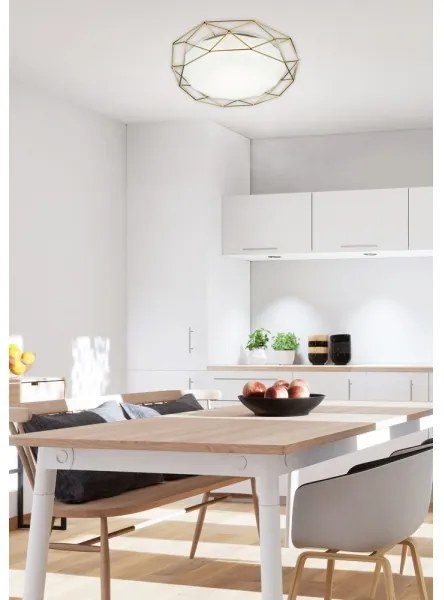 LED Stropné svietidlo SVEN LED/24W/230V zlatá
