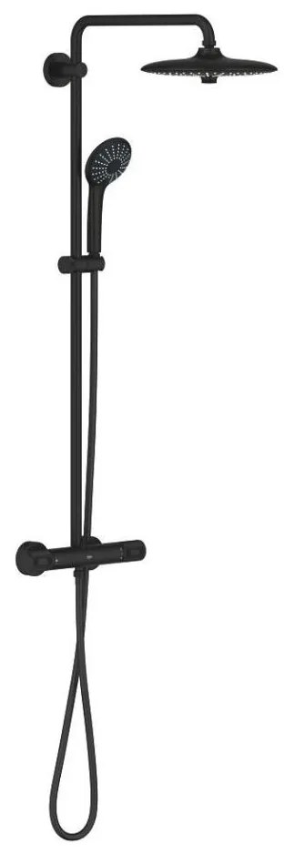 GROHE 26403KF2 - Tušni sistem VITALIO JOY 260 črn