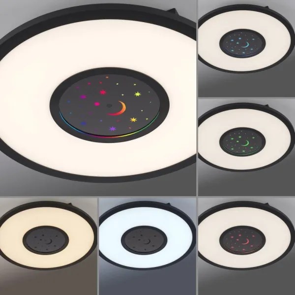 Leuchten Direkt 15572-18 - LED RGBW Stmievateľné svietidlo ASTRO LED/17,5W/230V+DO