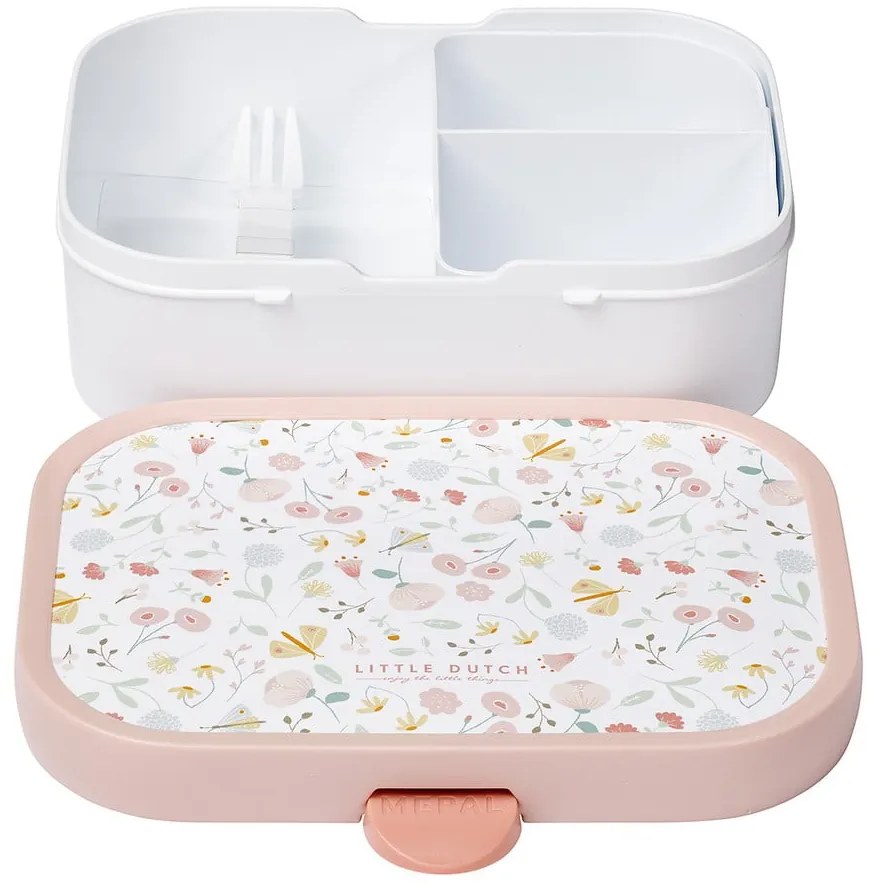Detský desiatový box Flowers & butterflies – Mepal