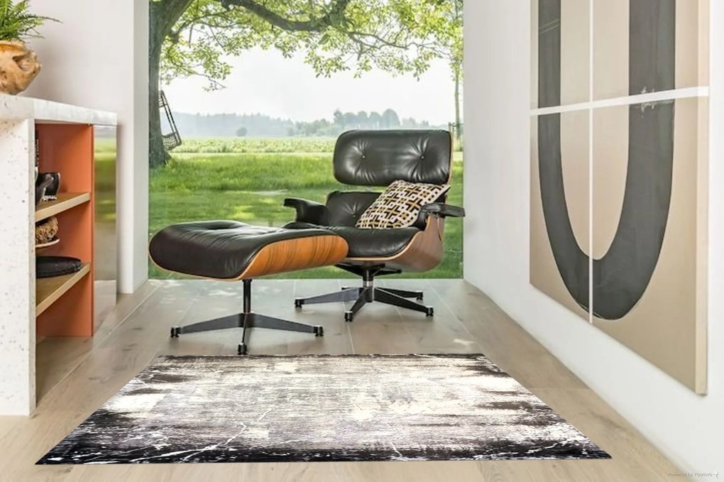 Berfin Dywany, Kusový koberec Mitra 3002 Beige, 140x190, hnedá, kancelária