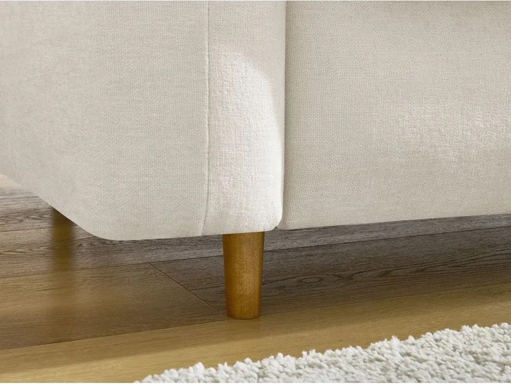 Béžová pohovka na každodenné spanie/rozkladacia 220 cm Cocoone – Bobochic Paris