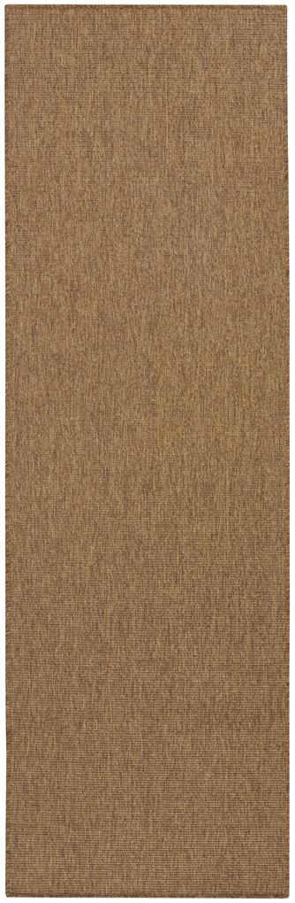 BT Carpet - Hanse Home koberce Behúň Nature 103530 Hnedý – na von aj na doma - 80x250 cm