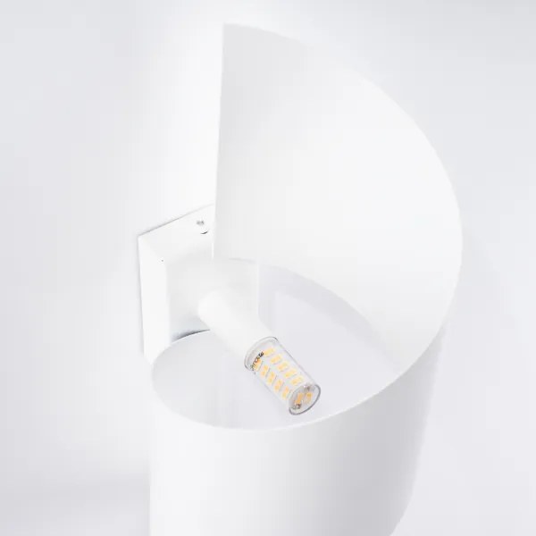 Sollux SL.1308 - Nástenné svietidlo TALASSA 1xG9/8W/230V biela