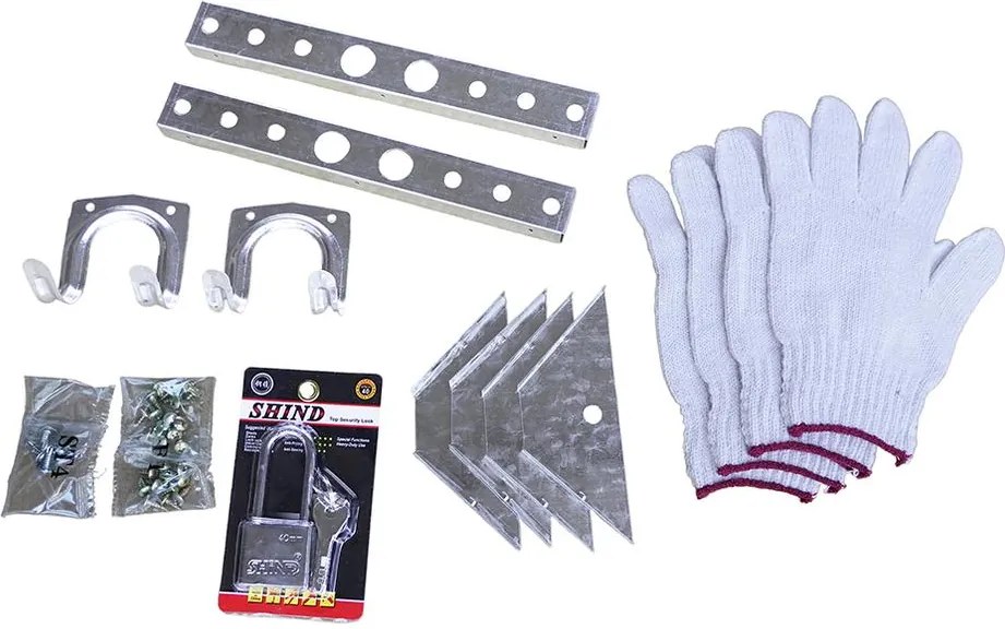 Záhradný domček na náradie Avenberg 2,36 x 1,31 m ANTRACIT SD-YX48-H154C