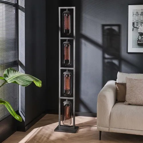 Stojaca lampa 78-38 4L Tower Smoked Glass - Komfort-nábytok