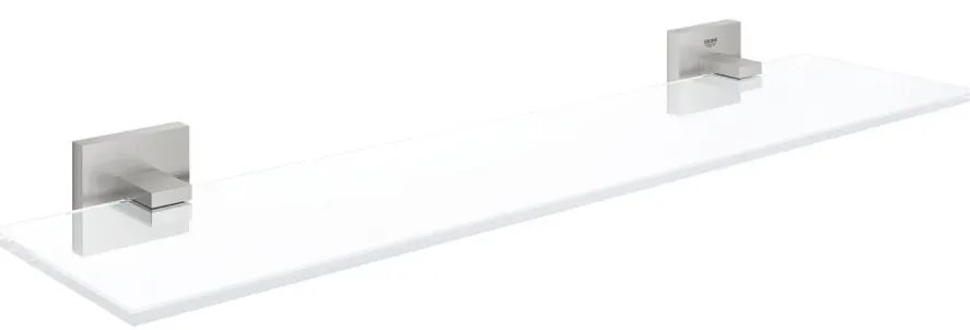 GROHE 41109DC0 - Sklenená polička START CUBE 530 mm nerezová