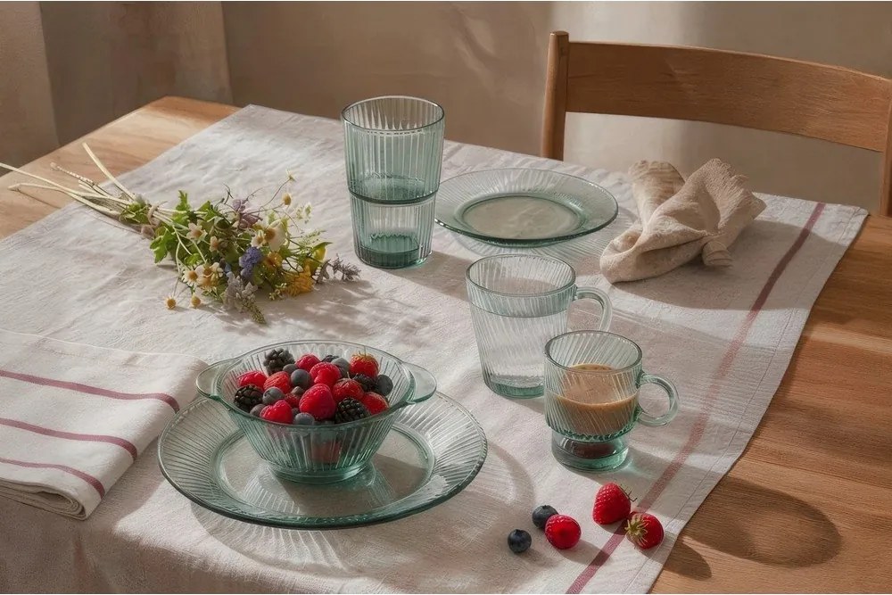 Zelený sklenený hrnček 430 ml Verde – Orion