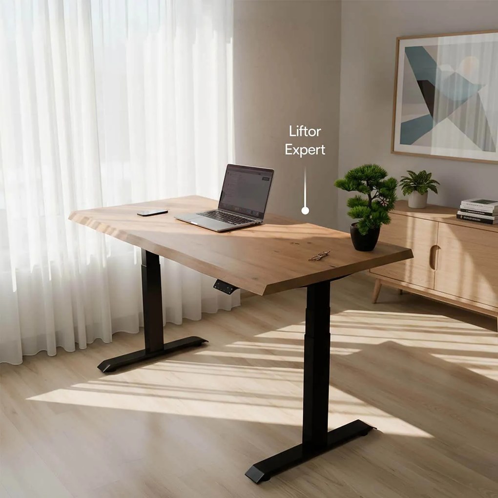 Liftor Expert výškovo nastaviteľný, elektricky polohovateľný stôl