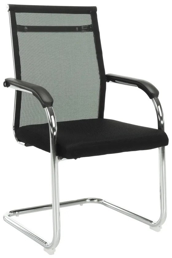 Konferenčná stolička Esin - čierna