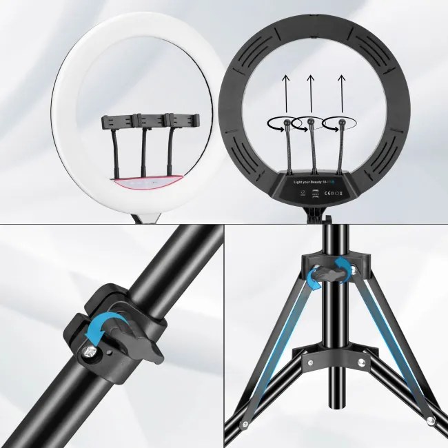 Kruhové svetlo LUMO LED RGB