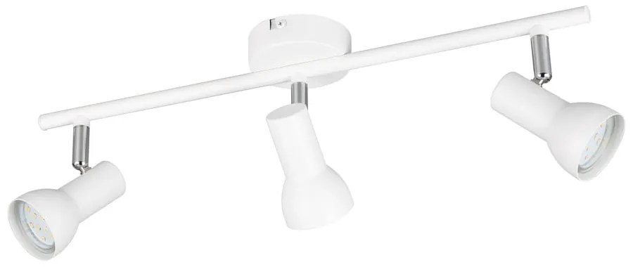 Biele bodové svietidlo ø 8 cm Cantar – Trio