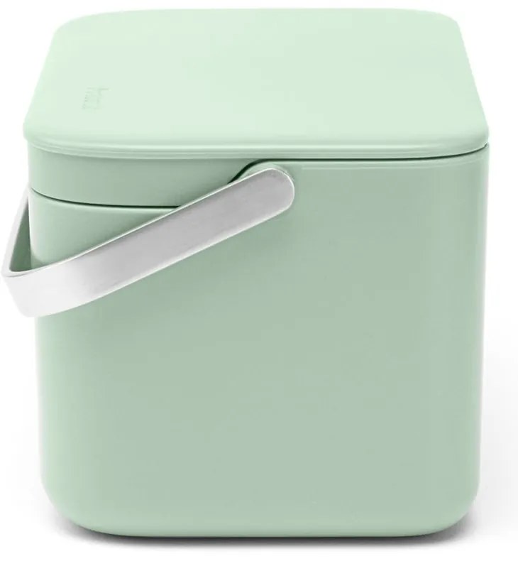 Nádoba na kompostovateľný odpad v mentolovej farbe 1,8 l SinkSide – Brabantia