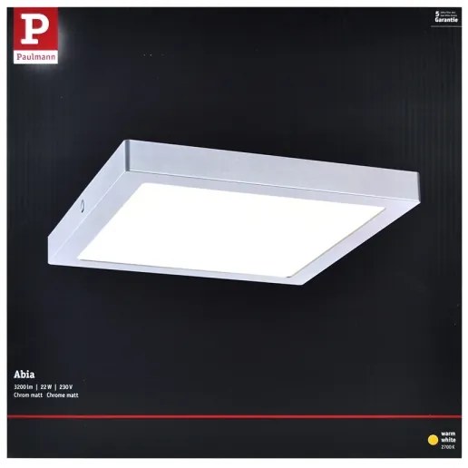 Paulmann 70982 - LED/22W Stropné svietidlo ABIA 230V