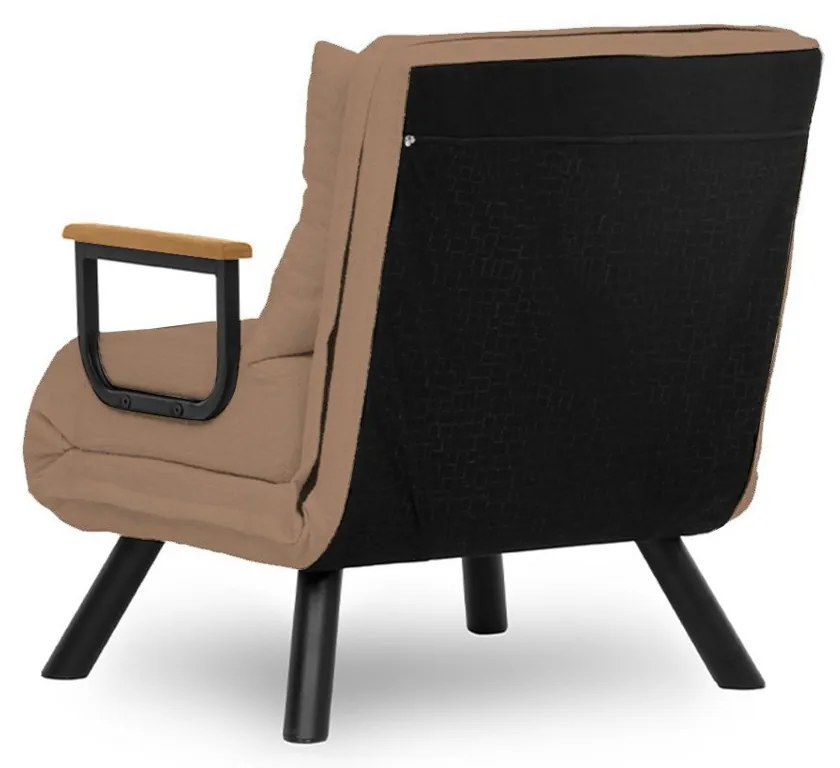 Kreslo Sando Single Light Brown v2