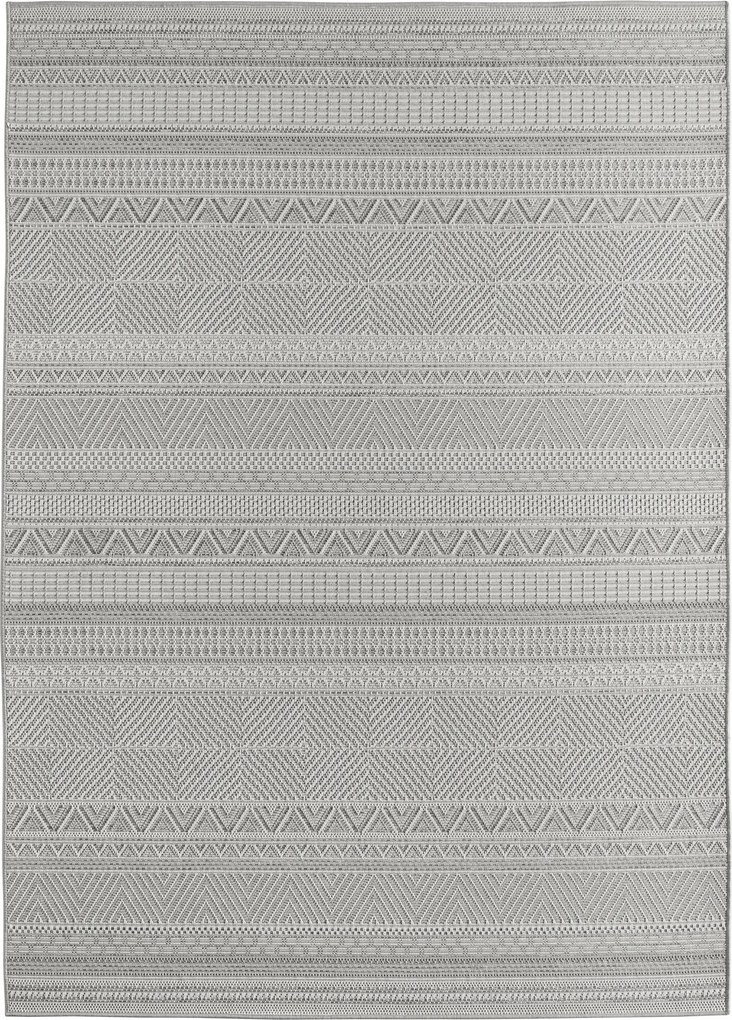 Ayyildiz, Kusový koberec Desert 1303 grey - na von aj na doma, 140x200, šedá, chodba / predsieň