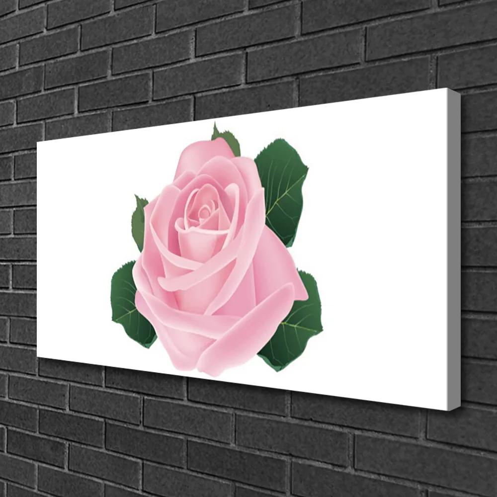 Obraz na plátne Ruže kvet rastlina 120x60 cm