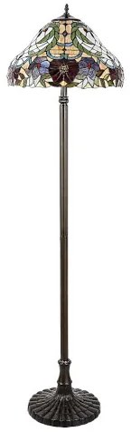 Stojaca lampa Tiffany Rabalux 8088 kolekcia Mirella Ø46*160