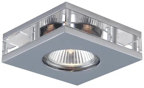 DOWNLIGHT 1xGU10/50W, CHROME/CRYSTAL