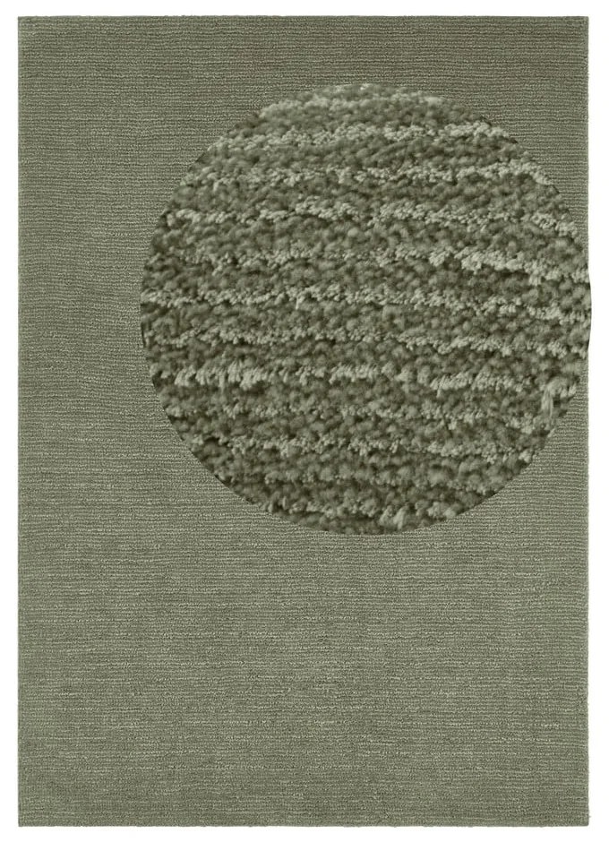 Tmavozelený koberec Mint Rugs Supersoft, 120 x 170 cm