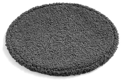 Okrúhly vankúš na sedenie, šedá