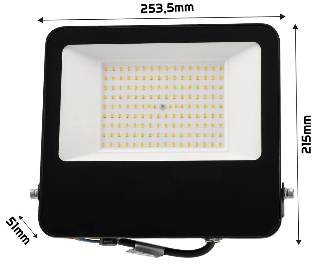 BERGE LED reflektor HEROS - 100W - IP65 - neutrálna biela