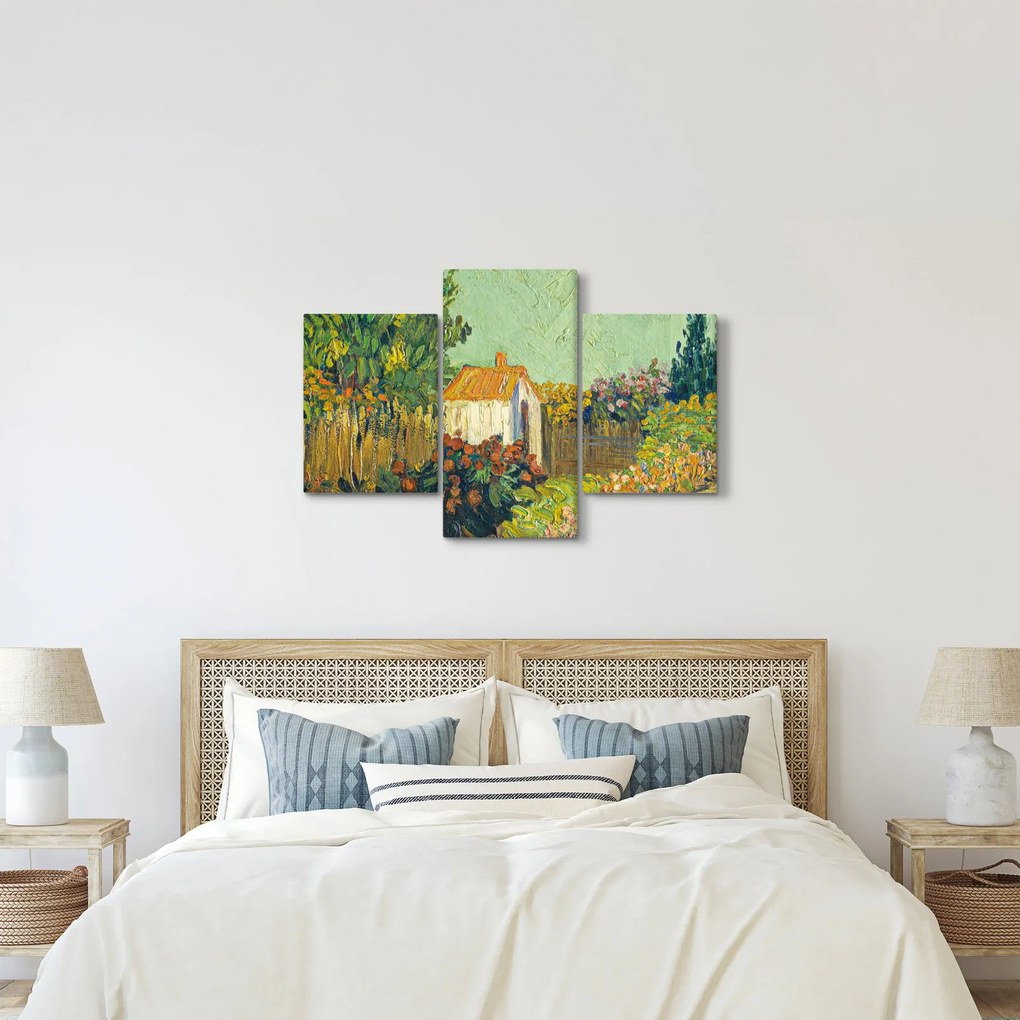 Obraz - Imitator of Vincent van Gogh, Landscape, reprodukcia (90x60 cm)