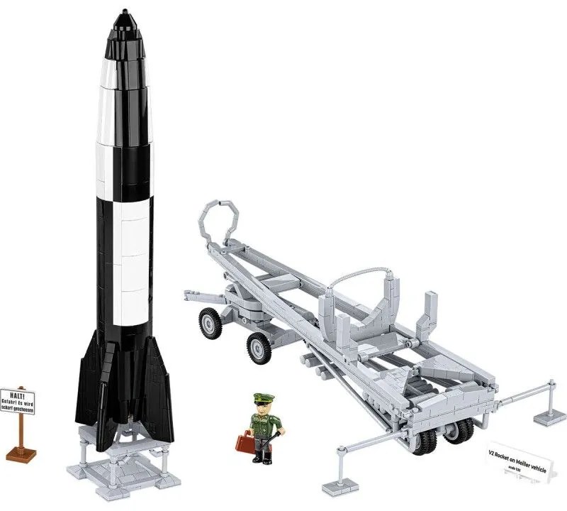 COBI 3120 II WW Raketa V2 na podvozku Meiller, 1:35, 1191 k