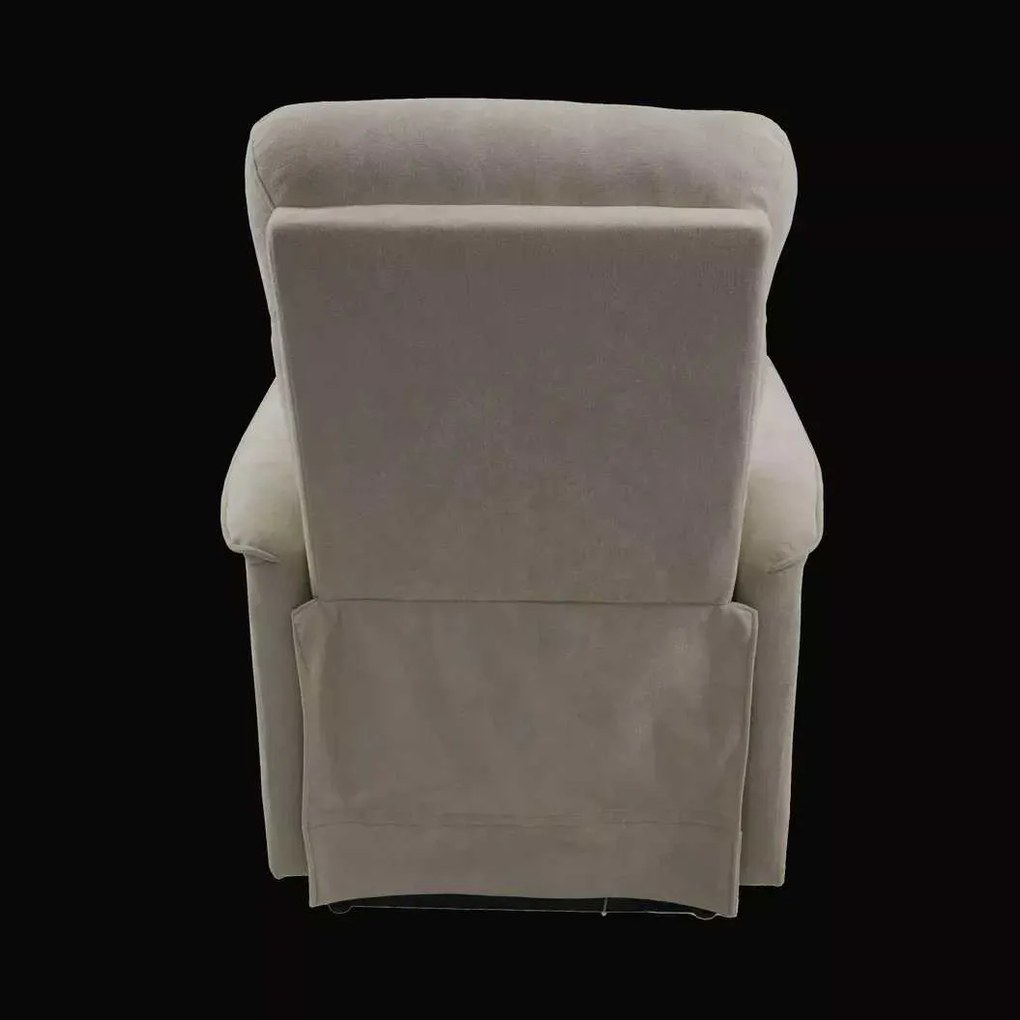 LuxuryForm DESIGN TV kreslo PEGAS s elektrickým polohovaním, masážou a výklopom - béžové