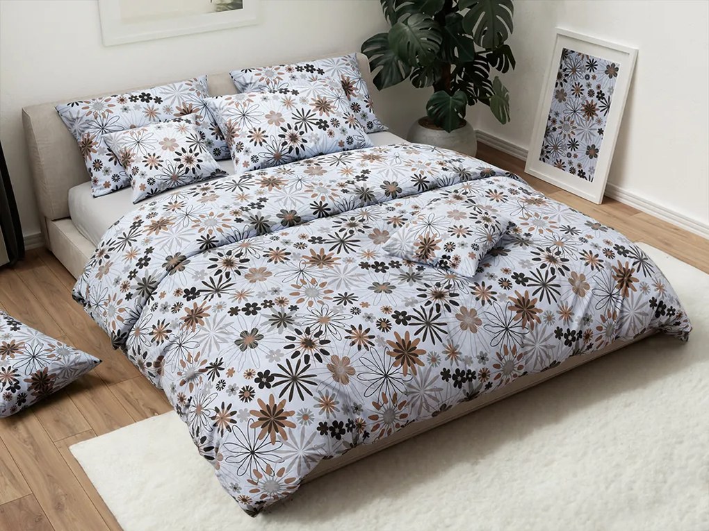 Bavlnené obliečky KLEVIS biele Rozmer obliečky: 2 ks 70 x 90 cm | 200 x 220 cm