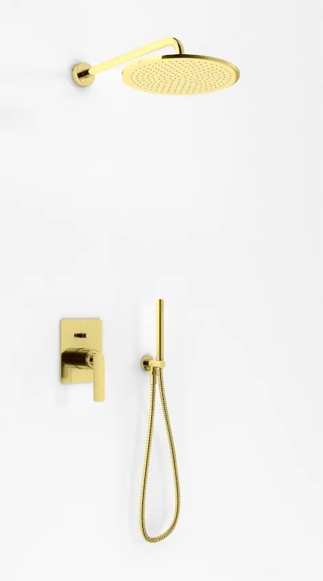 Podomietkový sprchový set Experience Brushed Gold Kohlman QW210EGDBR30