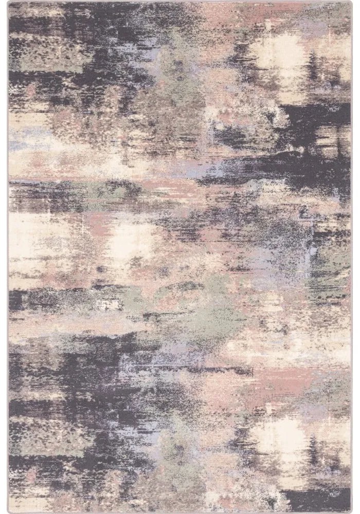 Svetloružový vlnený koberec 160x240 cm Fizz – Agnella
