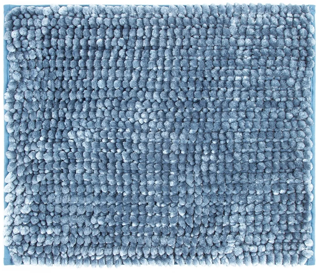 Bo-ma Kúpeľňová predložka Ella micro modrá, 40 x 50 cm