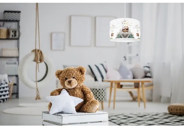 Detský luster BEARS 1xE27/60W/230V