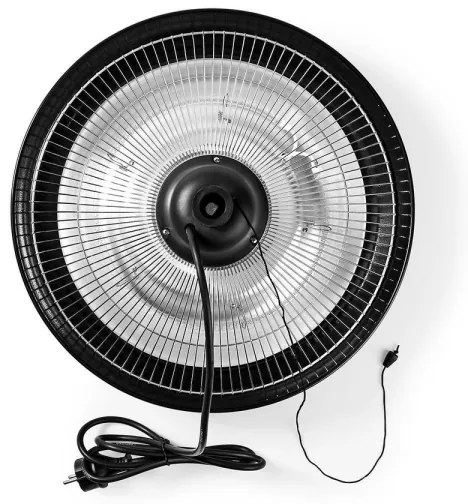 Nedis HTPA15EBK vonkajší elektrický ohrievač 200 cm 1500W/230V IP34