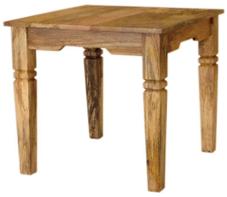 Konferenčný stolík Guru 60x55x60 z mangového dreva Mango natural