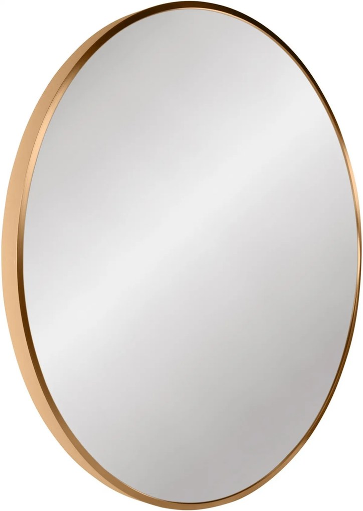 Nástenné zrkadlo Elsie L 323826 - 60x60 cm - Zlatá mat
