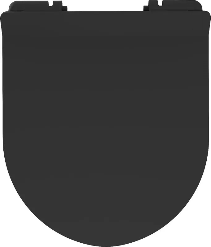 Mexen WC sedátko SLIM DUROPLAST na wc misu LENA RICO SOFIA CARMEN (804) | soft-close, čierna, 39010185